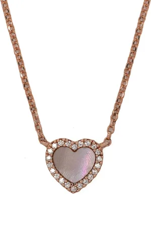 APM Monaco Collar con dije Nacre Heart