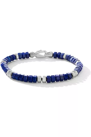 David Yurman Pulsera Hex Bead en plata de ley de 6mm