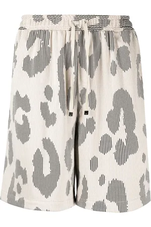 Off-Duty Shorts con animal print