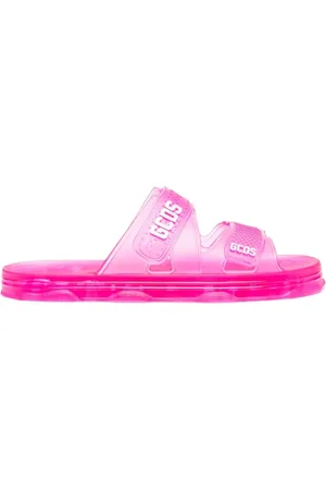 GCDS Flip flops con logo estampado