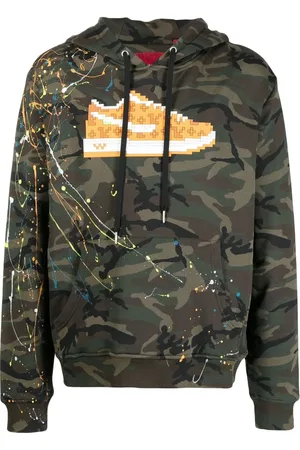 MOSTLY HEARD RARELY SEEN Hoodie con estampado militar