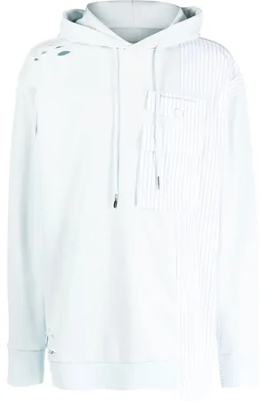 Feng Chen Wang Hoodie con diseño patchwork