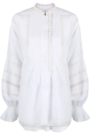 Zadig & Voltaire Blusa con bordado inglés