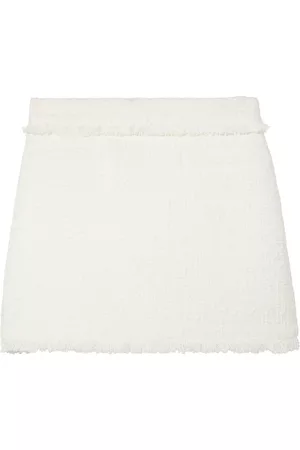 Proenza Schouler Falda corta tejida de tweed