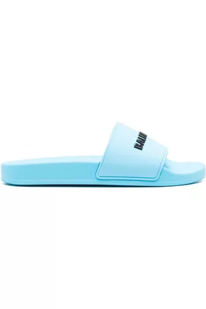 Balenciaga Flip flops con logo en relieve