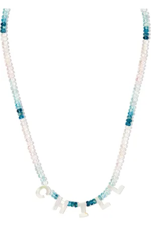 Roxanne First Collar Chill en oro amarillo de 14kt con madreperla