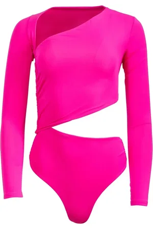 FLEUR DU MAL Body asimétricocon estilo cruzado