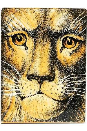 FORNASETTI Sujetalibros con león estampado