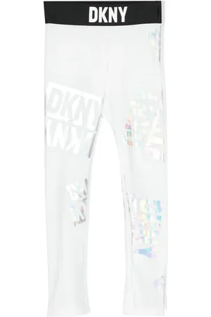DKNY Leggins con logo estampado