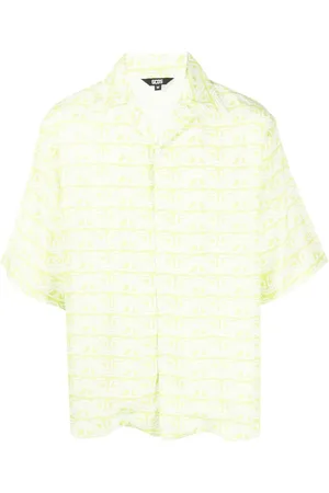 GCDS Camisa estampada manga corta