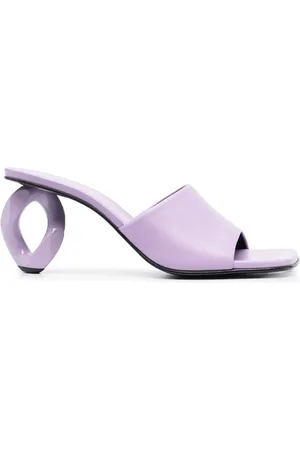 J.W.Anderson Mules con tacón esculpido de 75mm