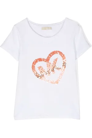 Michael Kors Playera con detalles de lentejuelas