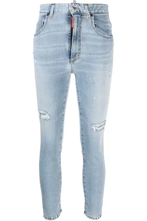 Dsquared2 Skinny jeans con efecto envejecido