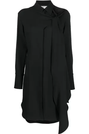 Victoria Beckham Vestido camisero con cuello