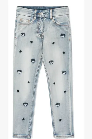 Chiara Ferragni Jeans con motivo Eyelike