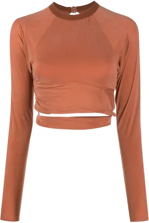 Jacquemus Top corto La T-shirt Espelho