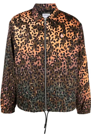 MARCELO BURLON Chamarra con estampado gráfico