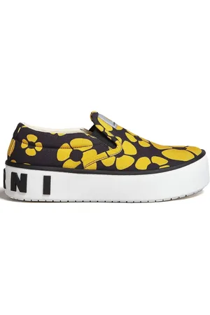 Marni Tenis slip-on con estampado floral