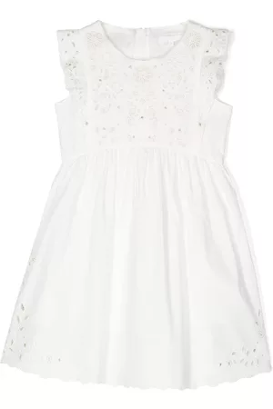 Chloé Vestido bordado sin mangas