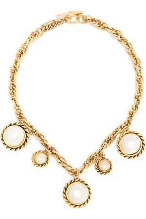 Moschino Collar de cadena 1990