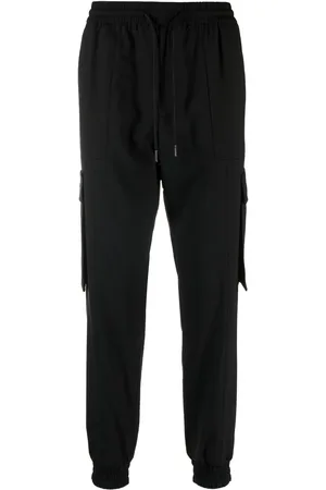 JUUN.J Pantalones cargo con cordones en la pretina