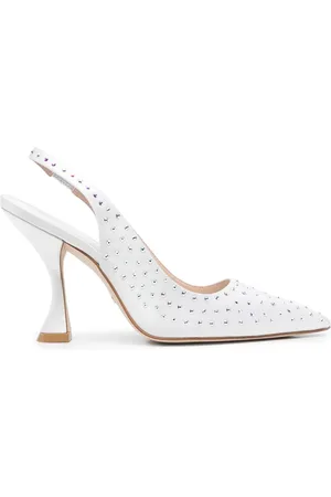 Stuart Weitzman Zapatillas con detalles de cristal
