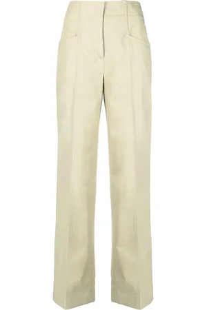 Calvin Klein Pantalones rectos con tiro alto