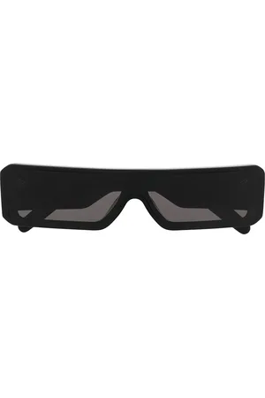 Rick Owens Lentes de sol con armazón rectangular
