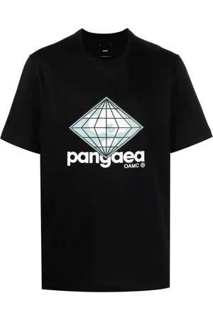 OAMC Playera con cuello redondo y estampado gráfico