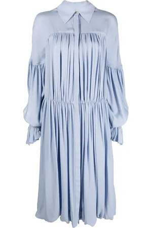 Khaite Vestido de seda midi Colleen