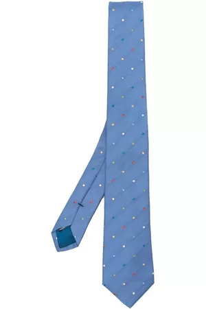 Paul Smith Embroidered dot silk tie