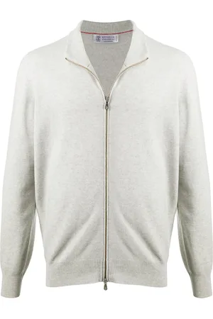 Brunello Cucinelli Zip-up cashmere sweater