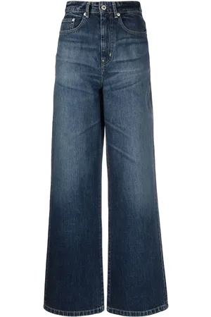 Kenzo Jeans rectos con tiro alto