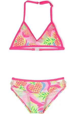 Billieblush Bikini con piñas estampadas