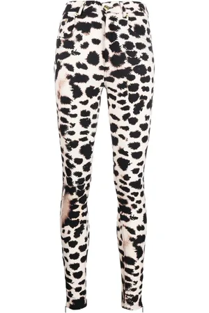 Roberto Cavalli Leggins con animal print