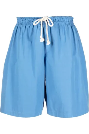 Jil Sander Shorts con cordones en la pretina