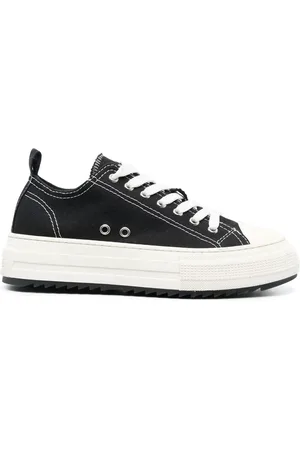 Dsquared2 Tenis bajos con costuras en contraste