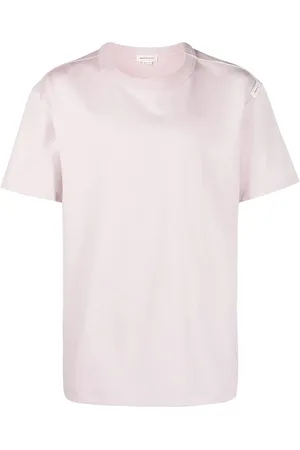 Alexander McQueen Playera con cuello redondo