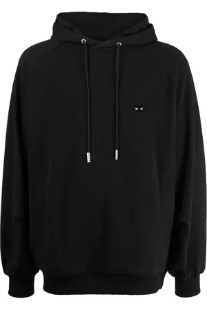 SONGZIO Hoodie con cordones y patera estampada