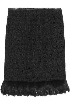 Saint Laurent Falda con ribete