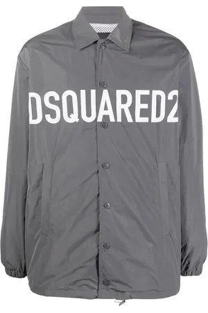 Dsquared2 Sobrecamisa con logo estampado