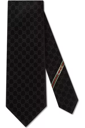 Gucci Hombre Pajaritas - GG pattern silk tie