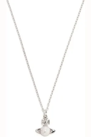 Vivienne Westwood Collar con dije y logo de perlas