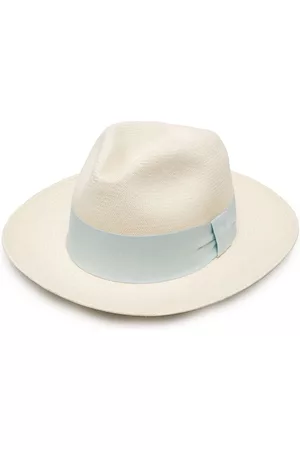 Frescobol Carioca Ribbon-trim Panama hat