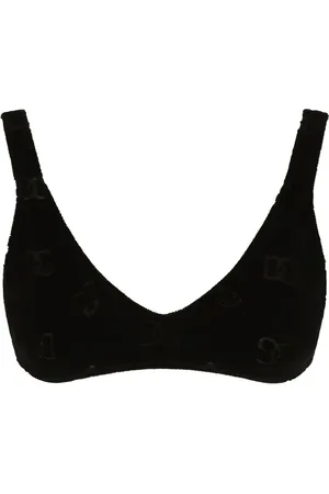 Dolce & Gabbana Top tipo bralette con logo DG