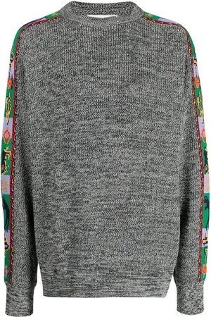 TOGA PULLA Suéter tejido en intarsia con cuello redondo
