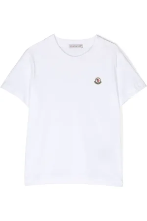Moncler Playera manga corta con parche del logo