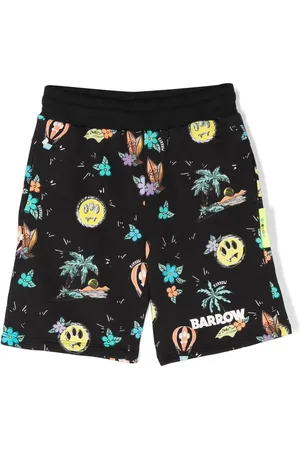 BARROW Shorts deportivos con estampado gráfico
