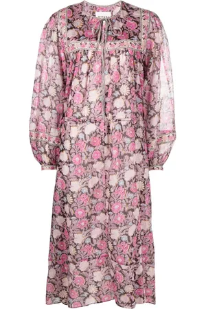 Marant Etoile Vestido midi Greila