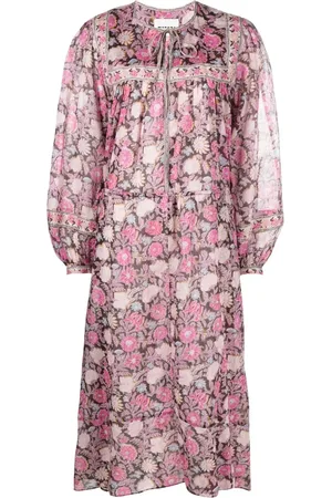 Marant Etoile Vestido midi Greila